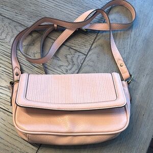 NWOT Time and Tru Blush Crossbody Bag
